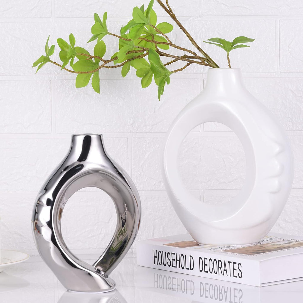 Boho Black Vase - View 8
