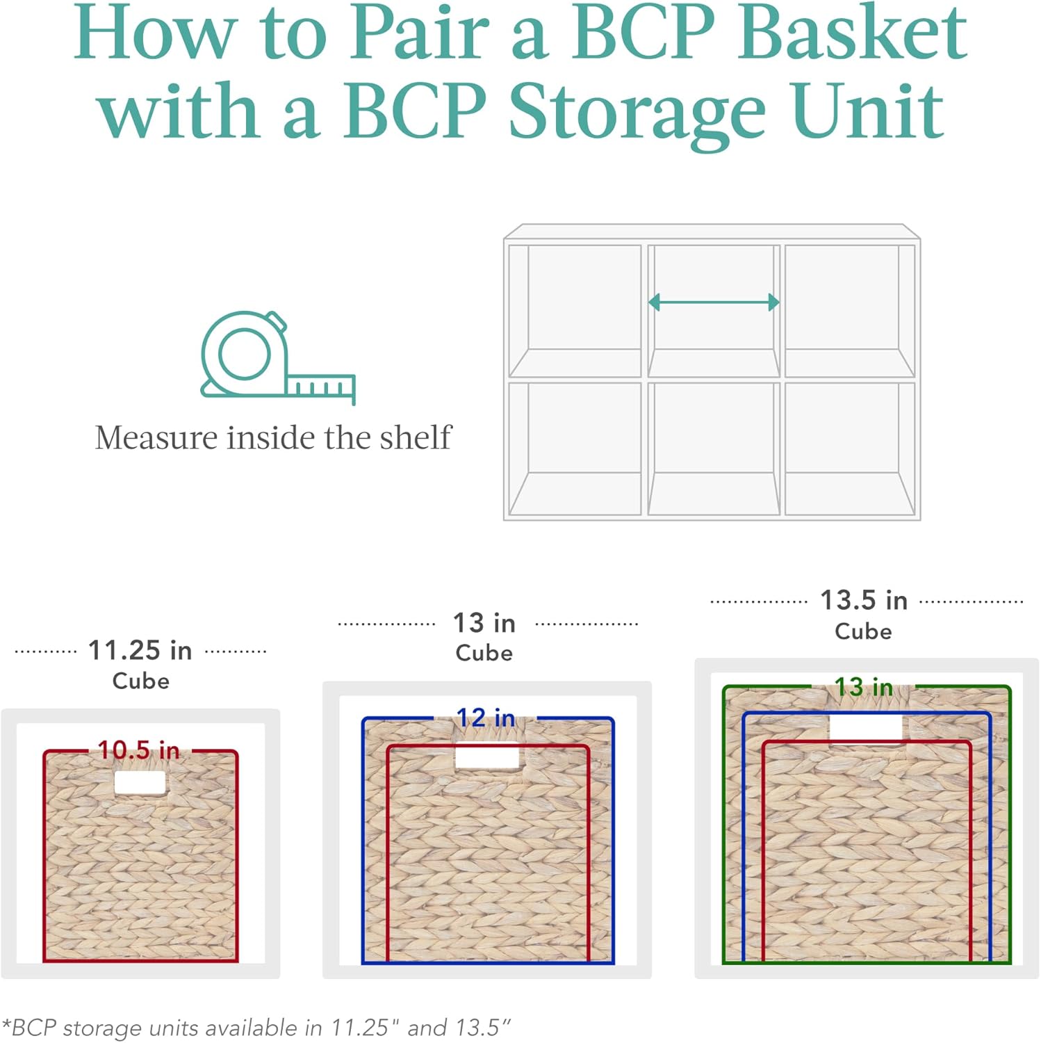 Handwoven Boho Beige Storage Basket — 5x10 - View 6
