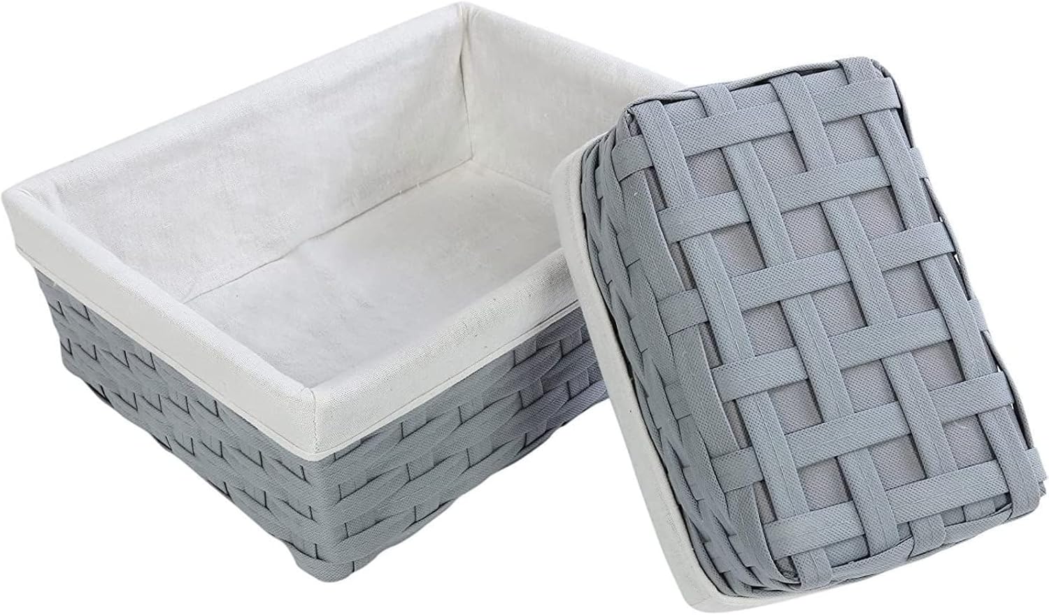 Rectangular Metal Storage Bin - View 9