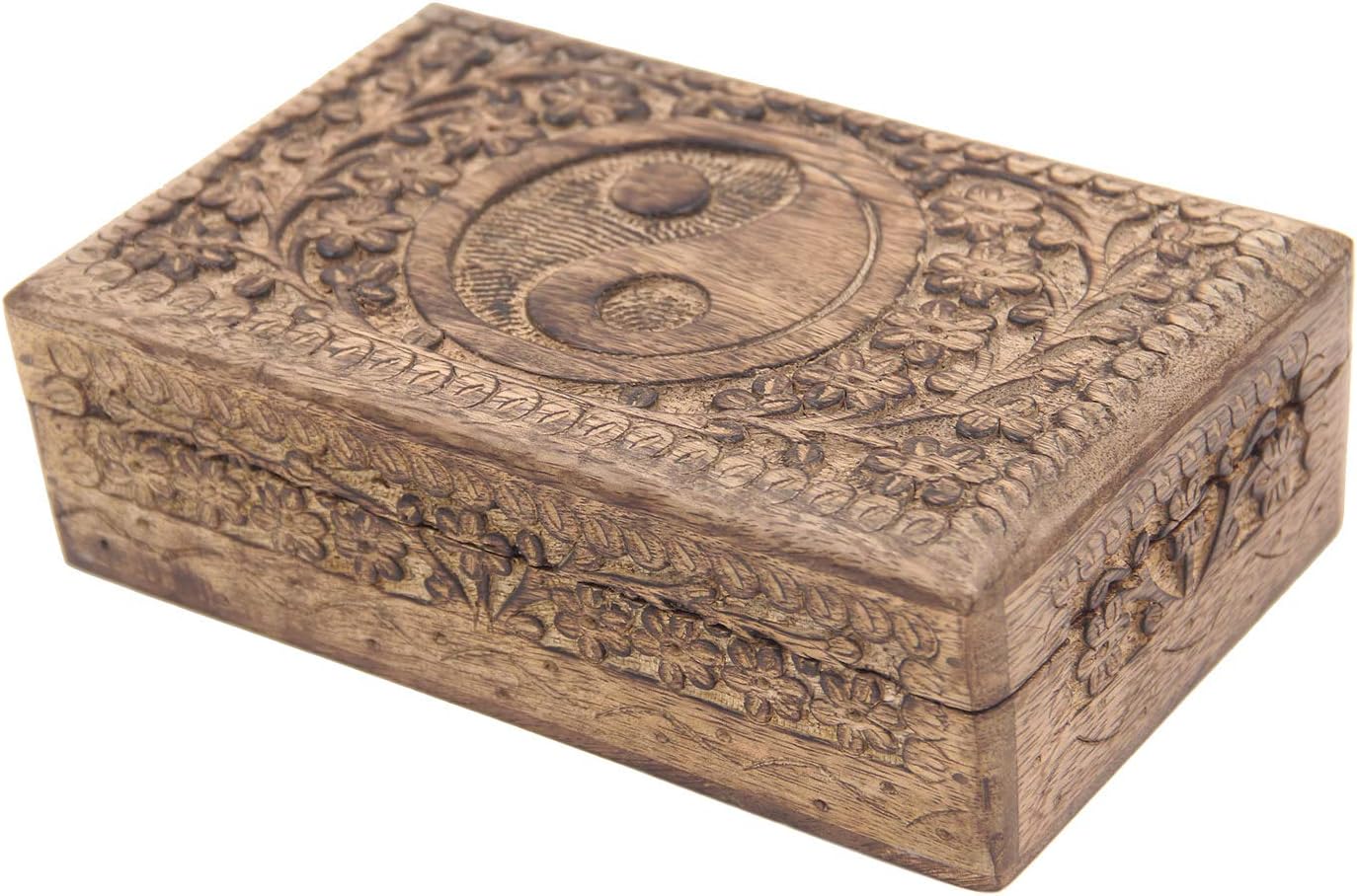 Wood Storage Basket — Large
