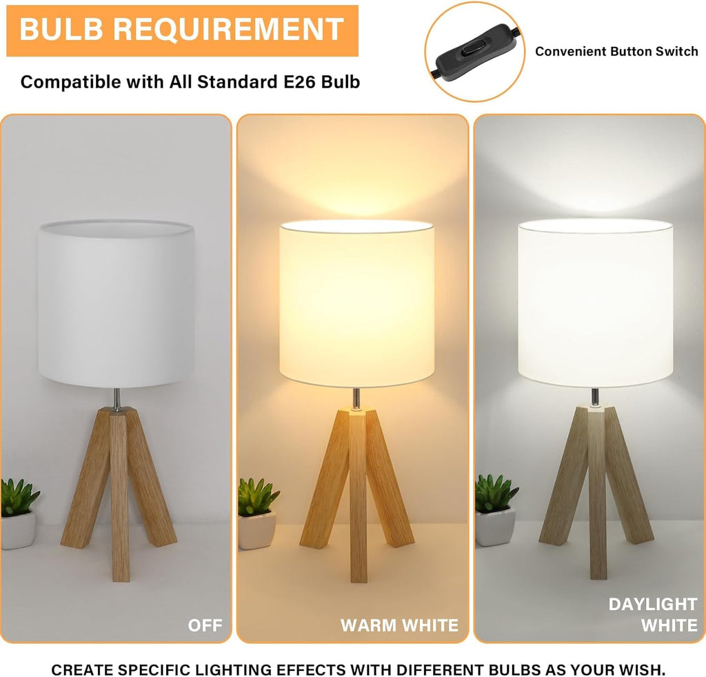 Boho Beige Desk Lamp - View 2