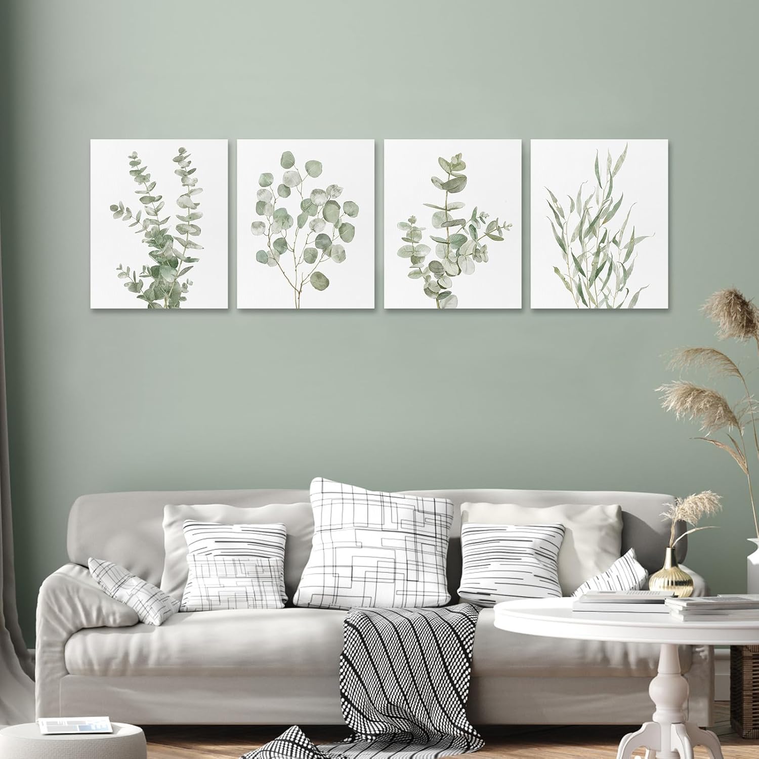 Boho Beige Framed Wall Art — 12" - View 9