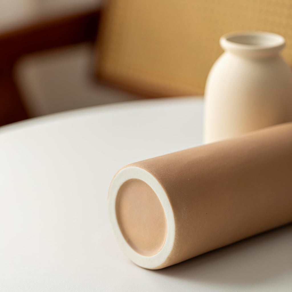 Boho Beige Vase Set — 4" - View 9