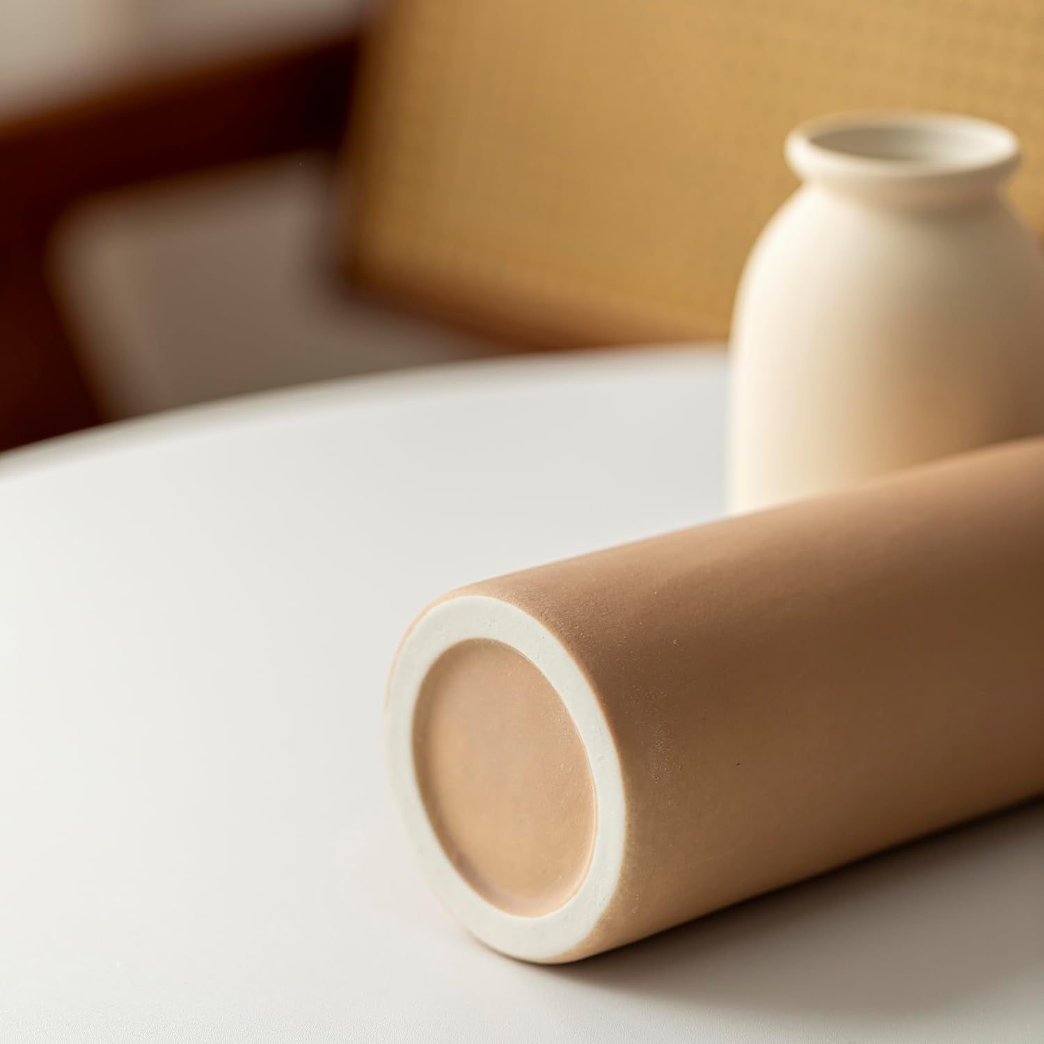 Boho Beige Vase Set — 4" - View 9