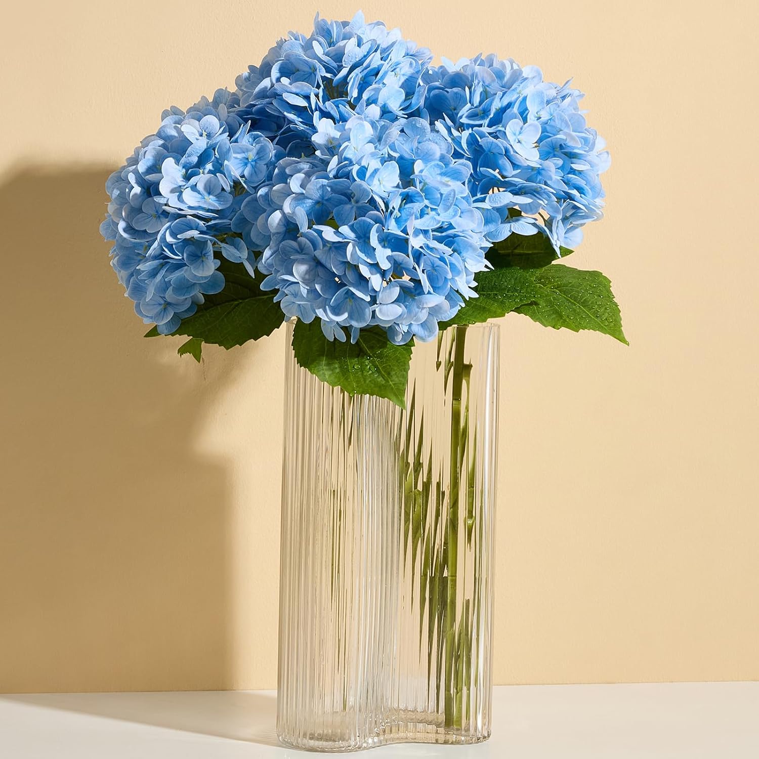 Blue Artificial Flowers — 20" — Blue