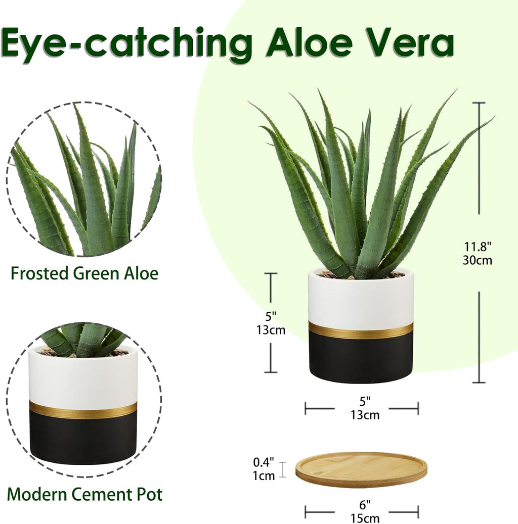 Farmhouse Black Artificial Plant - View 2