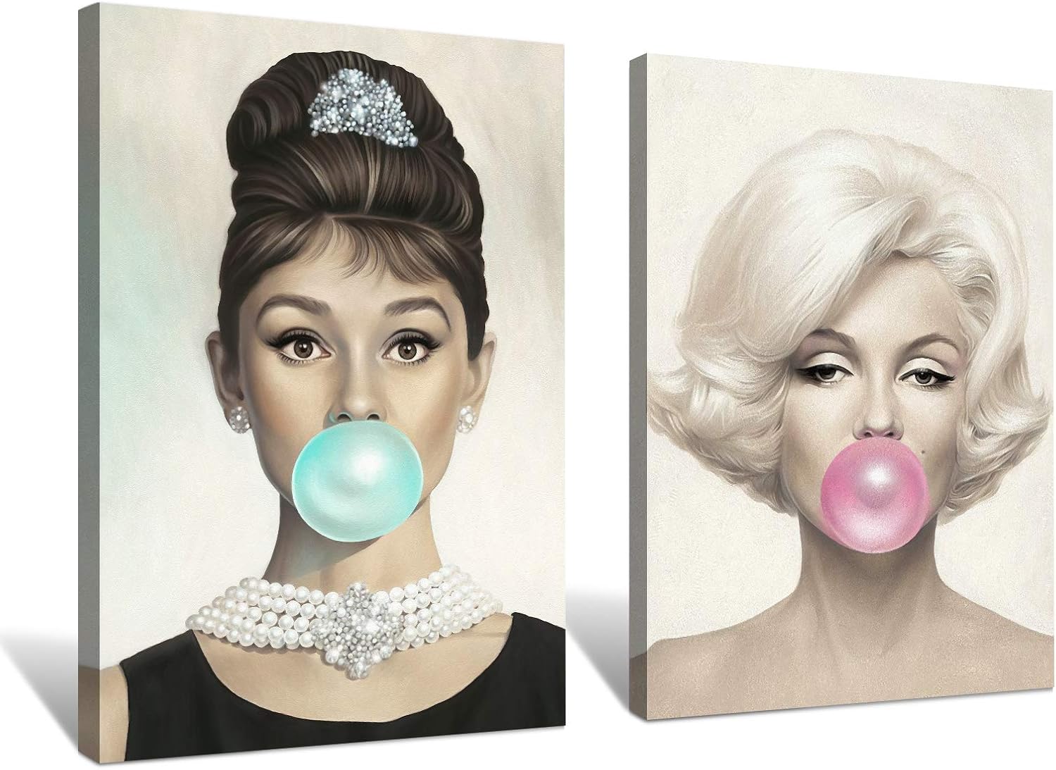 Metal Canvas Wall Art — 16" — Art02