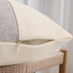 Lumbar Boho Fabric Throw Pillow Cover — 20" - View 4