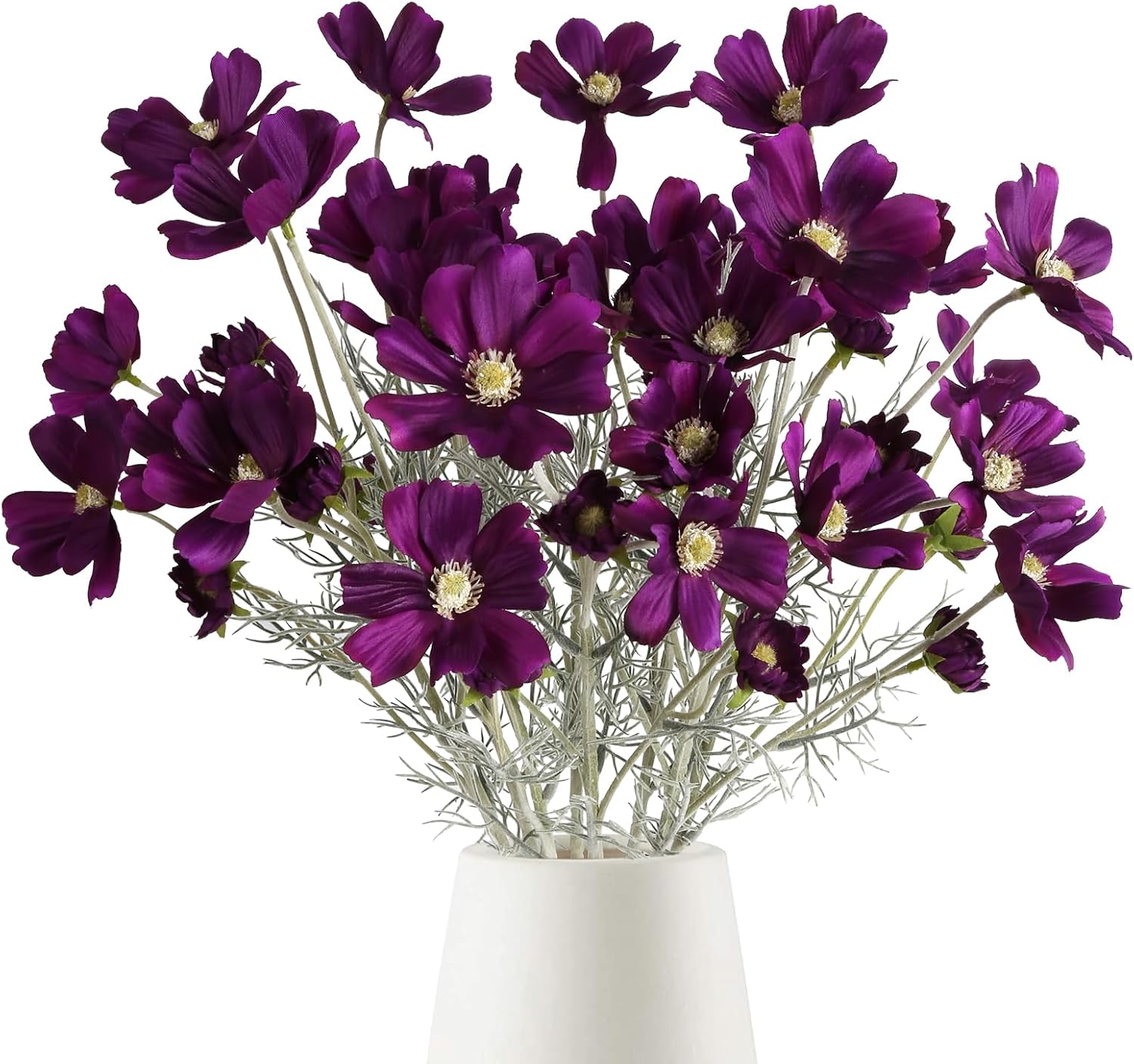 Blue Artificial Plant — 24" — Purple