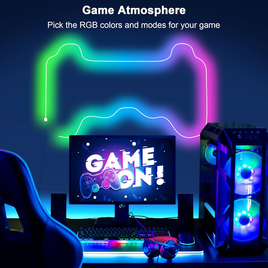RGB Rattan LED Strip Light - View 6