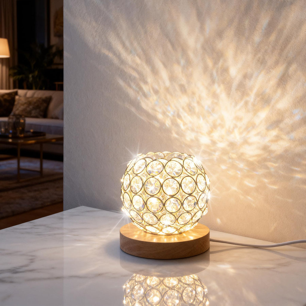 Luxe Metal Table Lamp