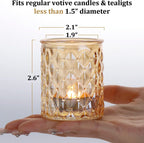 Luxe Blue Candle - View 2