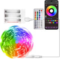 Battery Operated Rattan LED Strip Lights — 25 ft