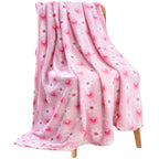 Luxe Pink Throw Pillow — 50x60