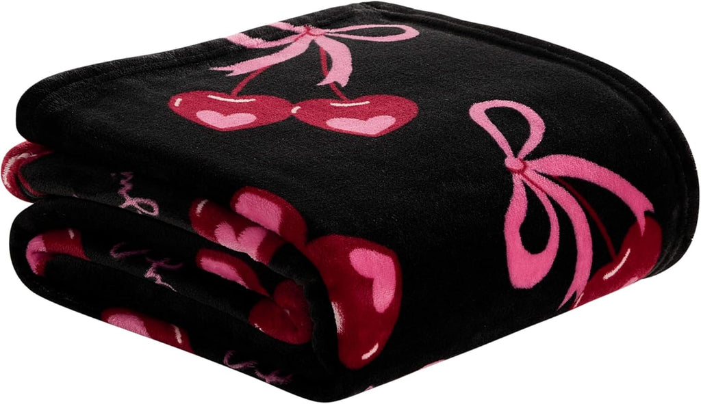 Black Throw Pillow — 50" - View 5