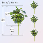 Green Artificial Plant — 16" - View 5