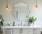 Beveled Beige Wall Mirror — 32" - View 4