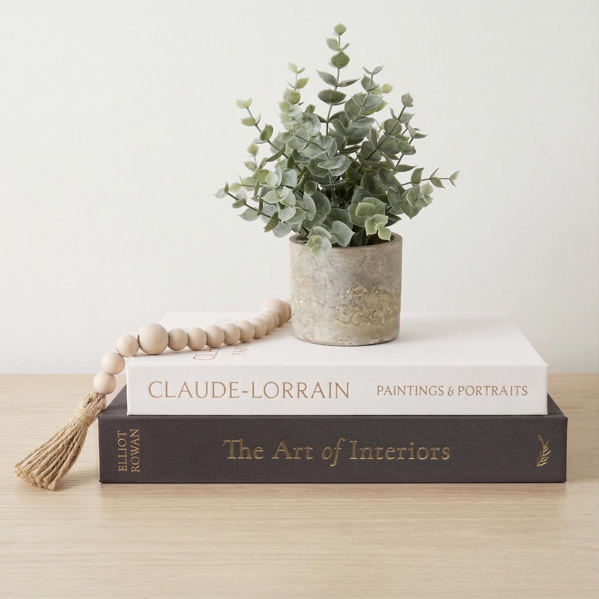 Linen Beige Storage Basket — Set of 2