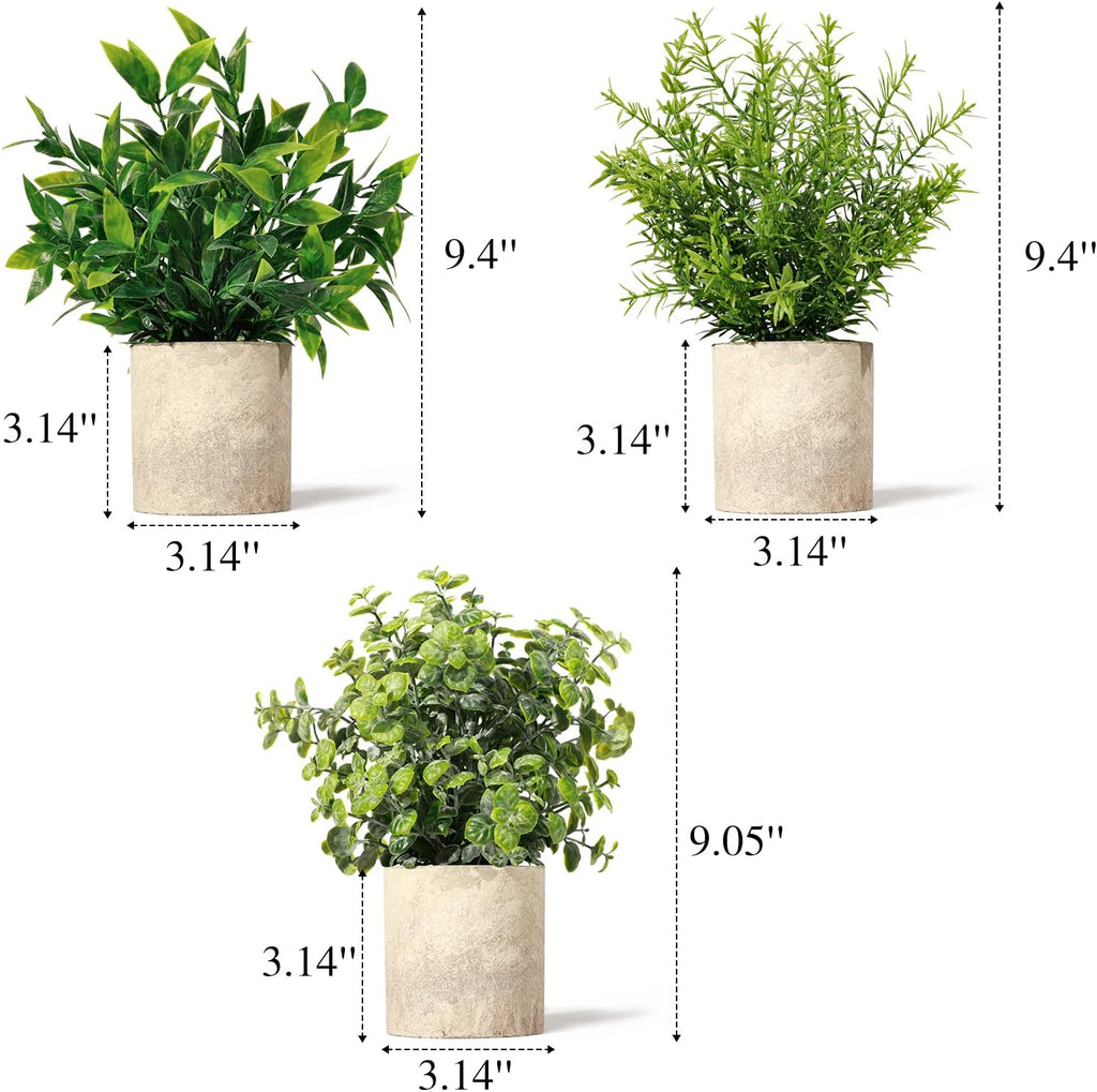 Boho Green Artificial Plant - View 7
