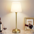 Cordless Luxe Black Table Lamp - View 9