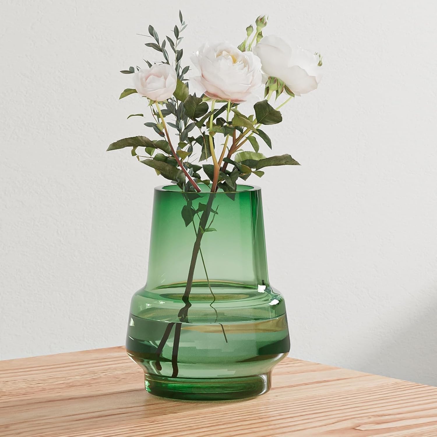 Modern Blue Flower Vase — 3" — Green