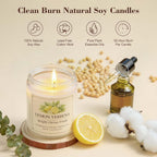 Linen Metal Scented Candle - View 5