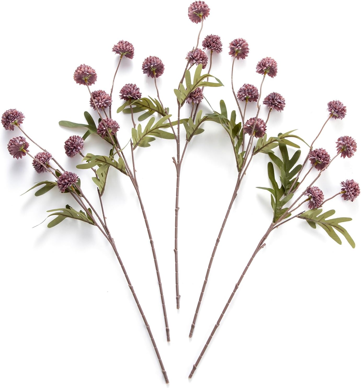 Beige Artificial Plant — Grey Purple