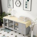 Luxe Beige Storage Basket — Set of 2 - View 7