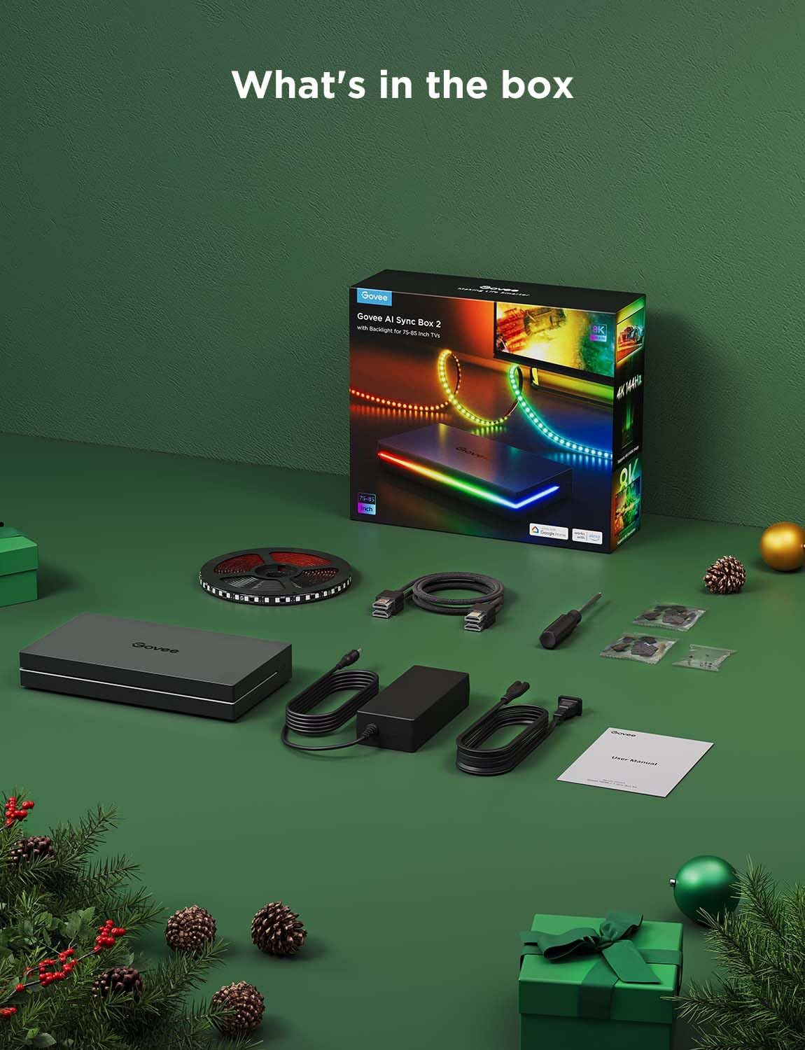 Metal LED Light Strip — 75" - View 8
