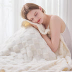 Beige Throw Pillow — 50" - View 2