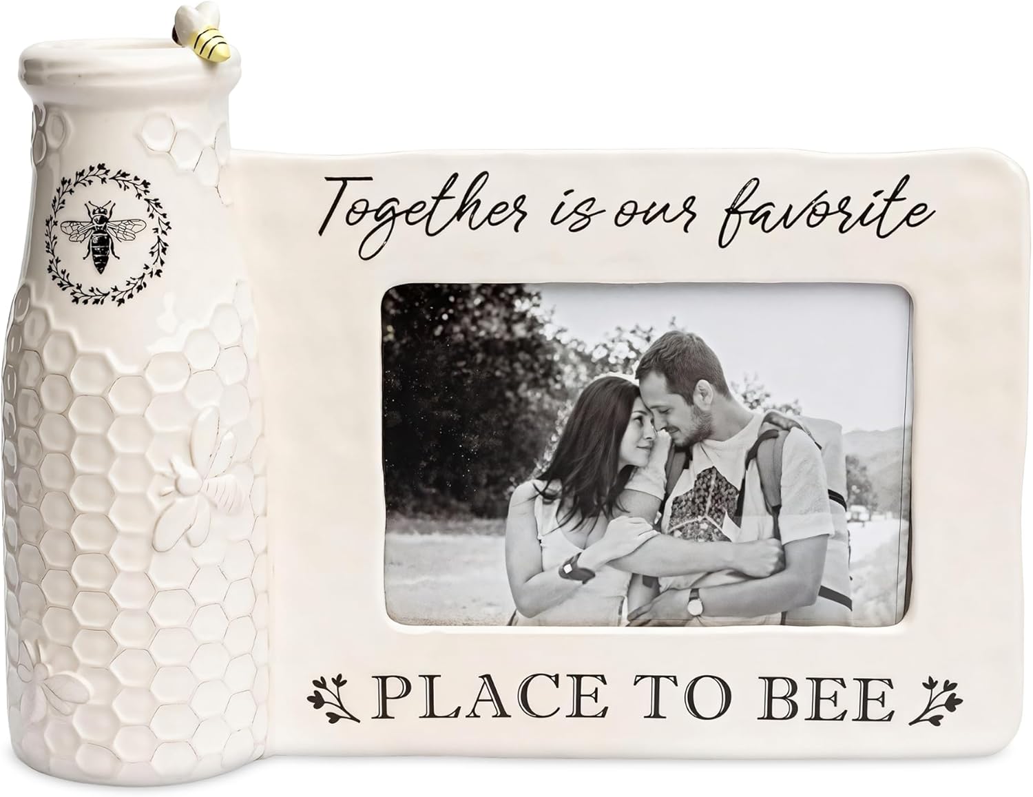 Boho Beige Vase — Set of 2 — Vase Photo Frame