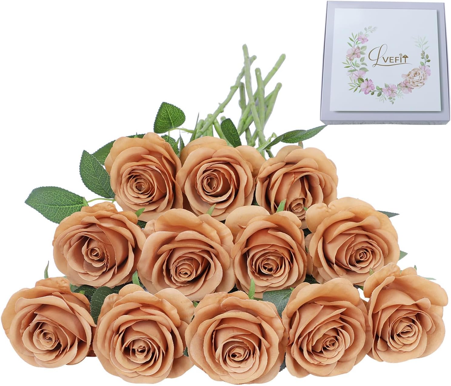 Beige Artificial Flowers — Terracotta
