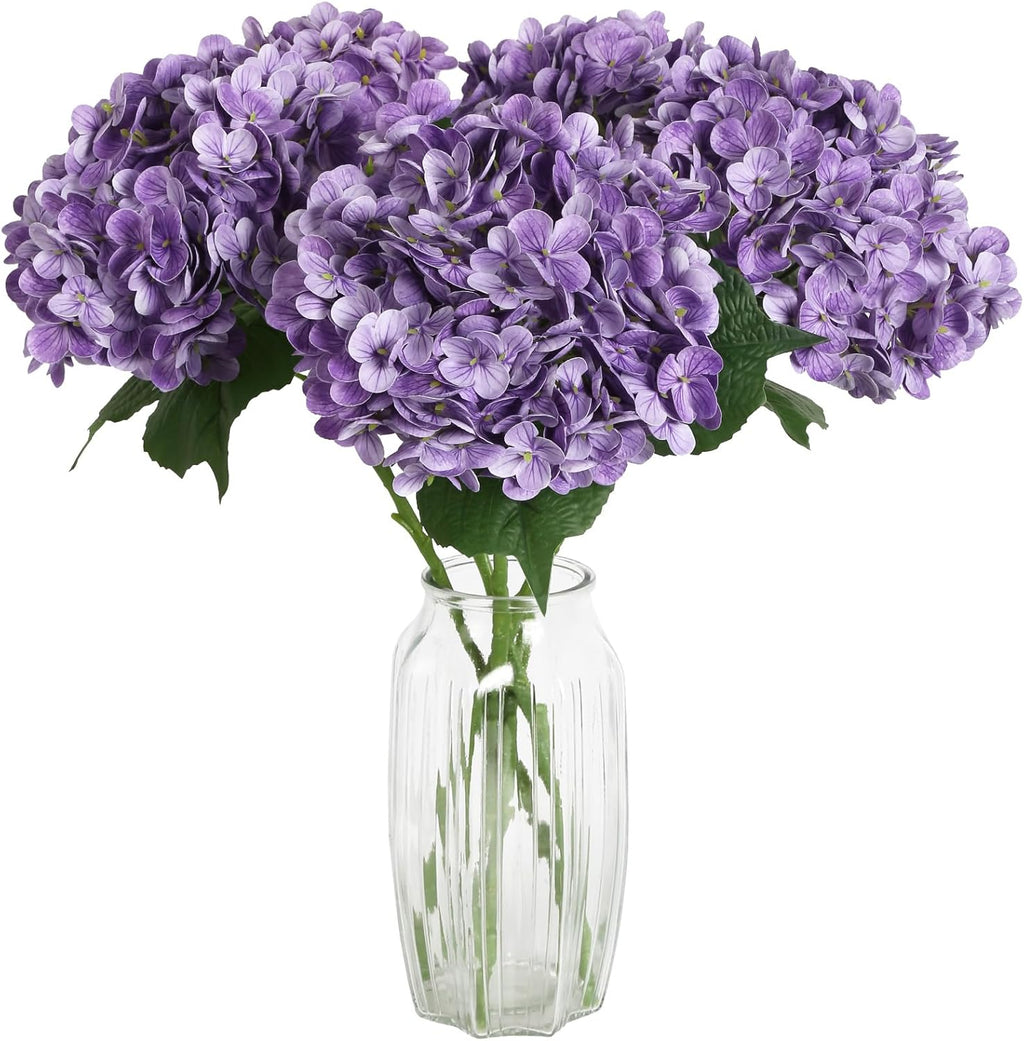 Blue Artificial Flowers — 21" — Purple