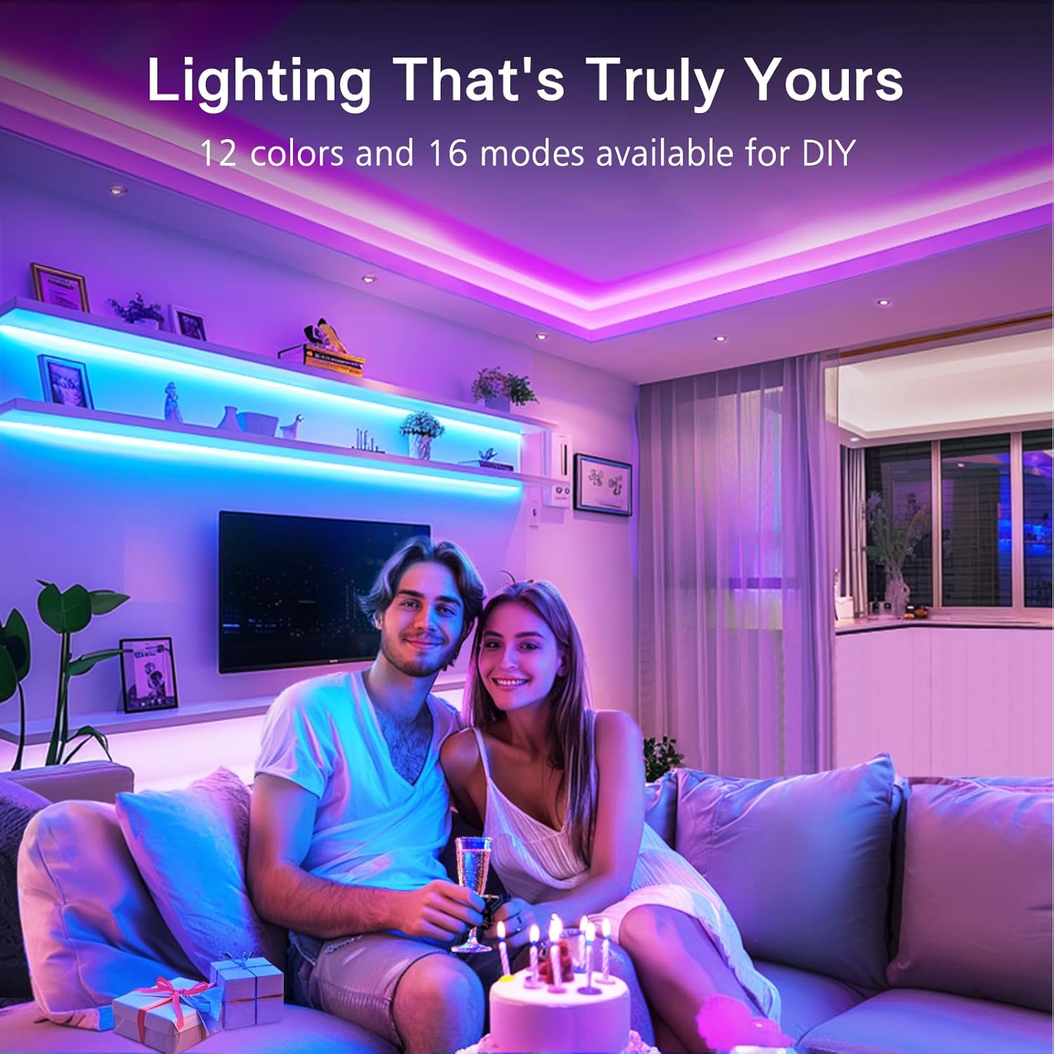 Dimmable Metal LED Strip Light - View 2