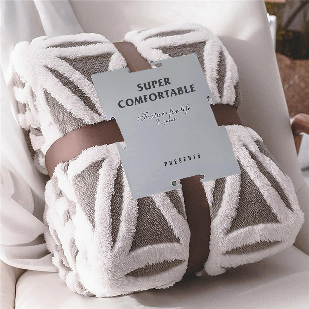 Beige Throw Pillow — 51"