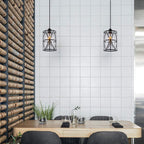 Black Pendant Light - View 3