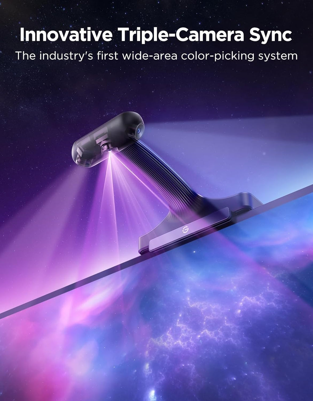 Smart Metal LED Strip Lights — 75" - View 3