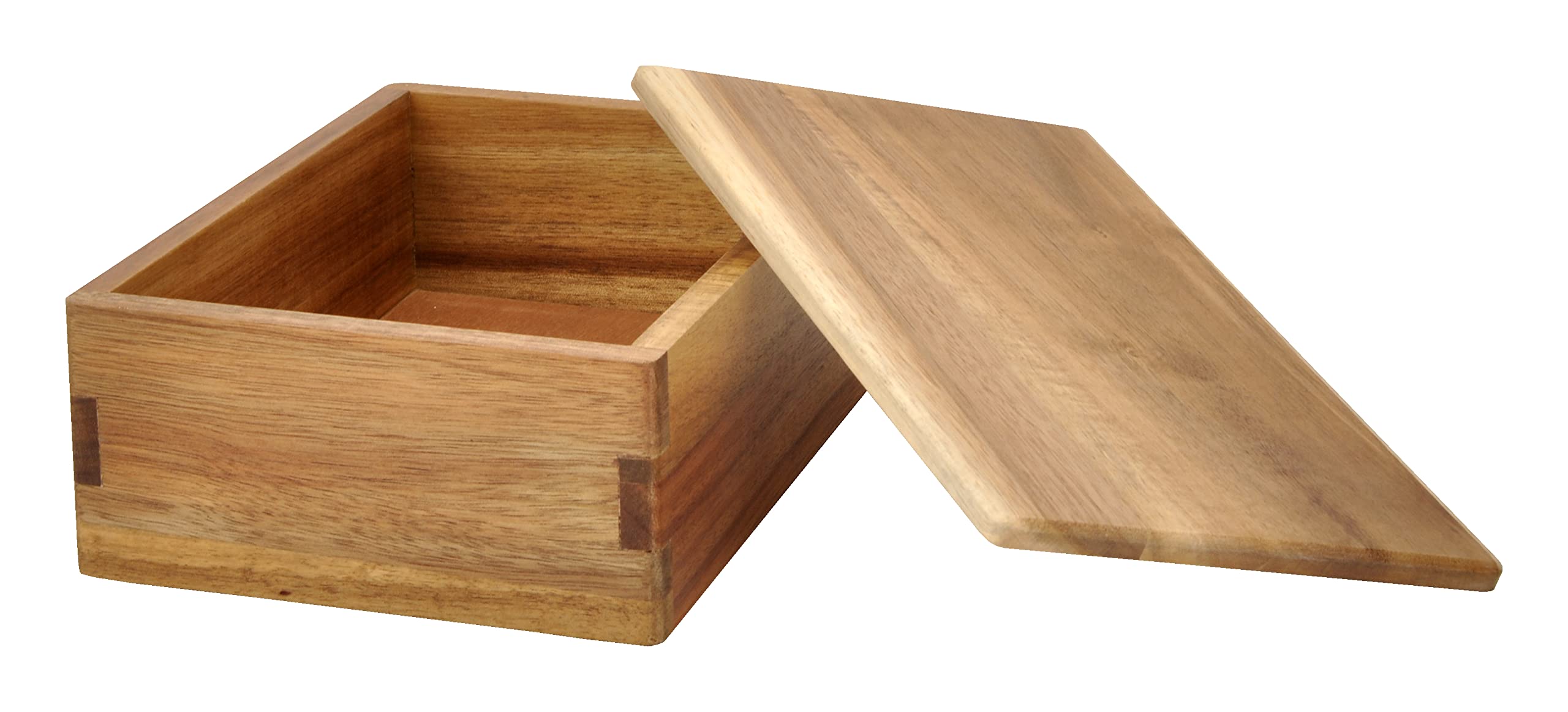 Farmhouse Wood Storage Basket — 3"