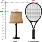Black Bedside Lamp — 19.5" - View 3