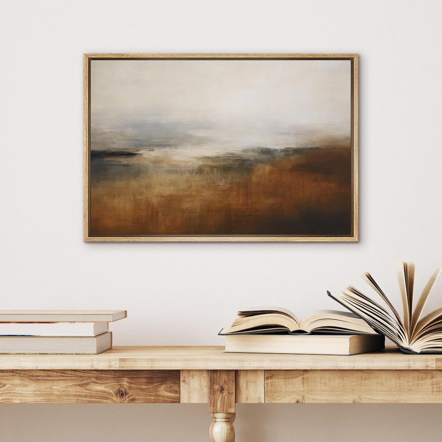 Framed Luxe Fabric Wall Art — 24" - View 4