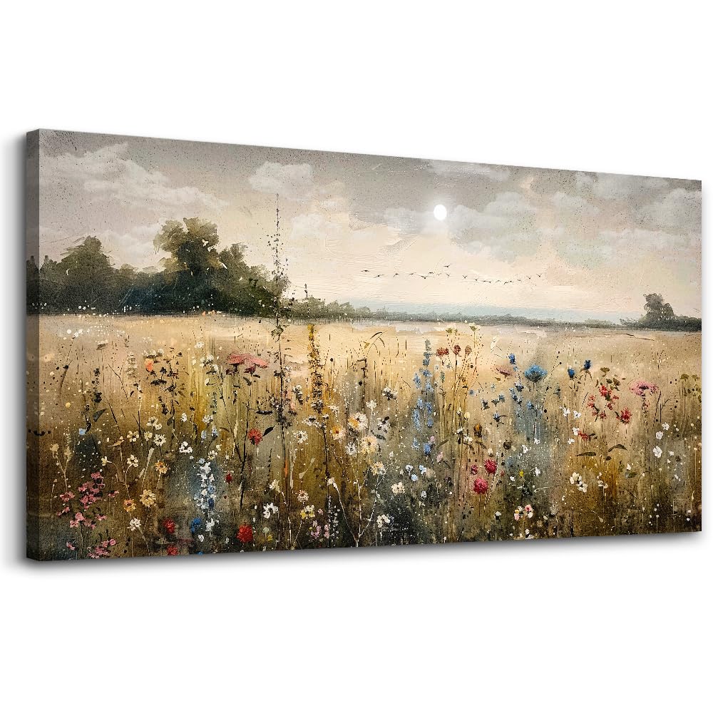 Vintage Farmhouse Blue Wall Decor — 40"