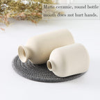 Boho Beige Flower Vase - View 5