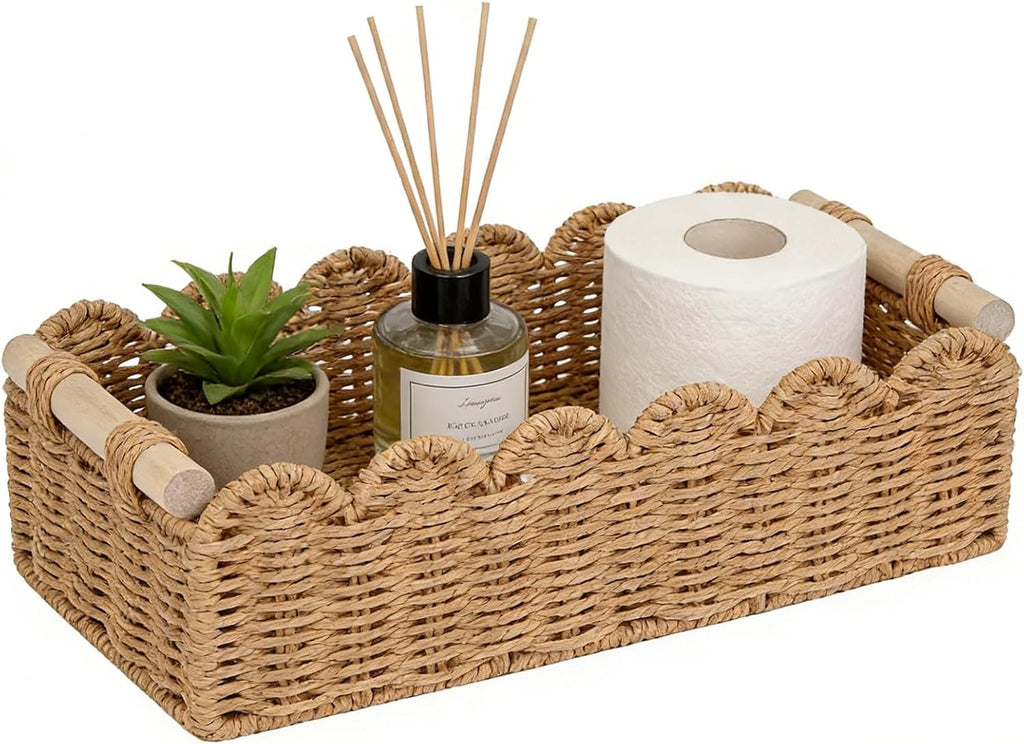 Beige Storage Basket — Neutral