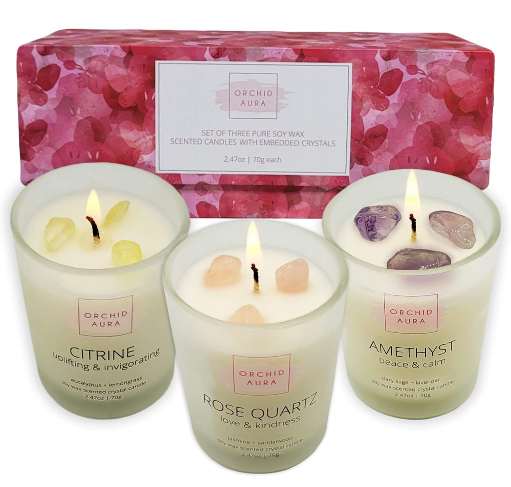 Scented Luxe Wood Soy Candle