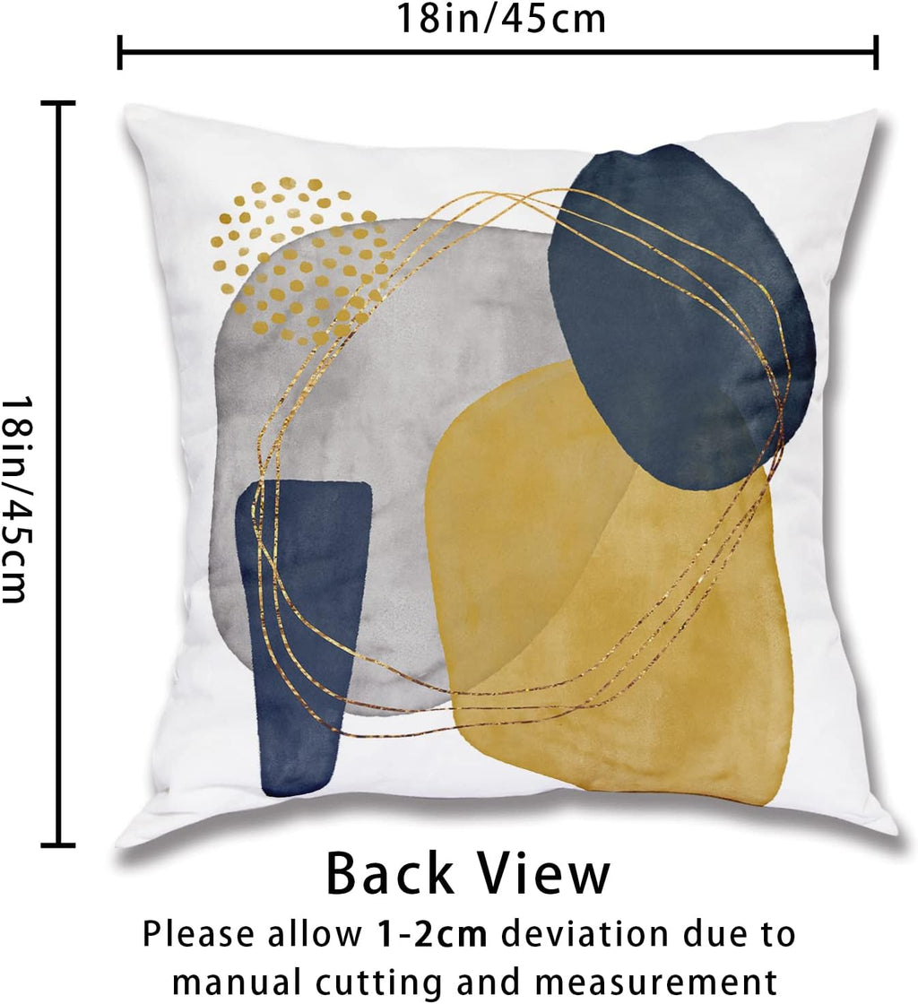 Boho Green Throw Pillow Cover — 18" - View 5