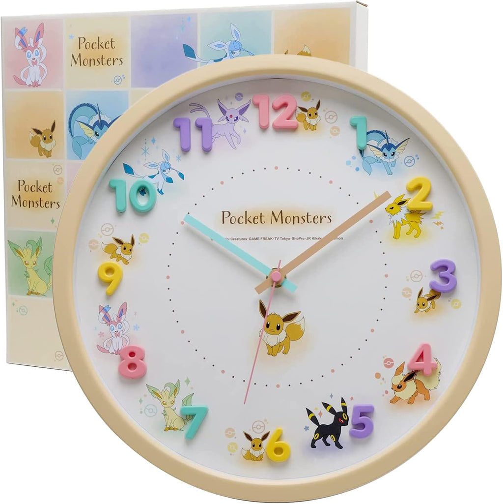 Metal Wall Clock — Eevee Friends