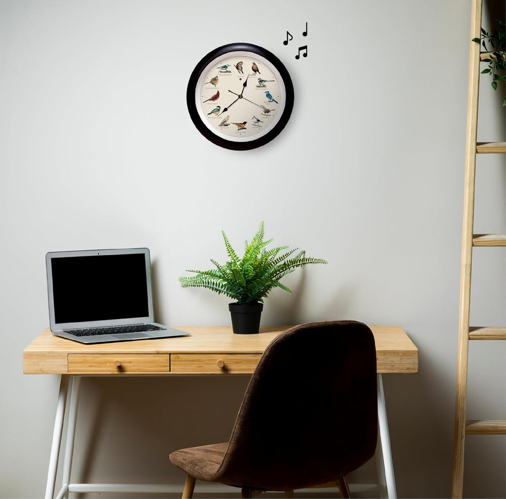 Black Wall Clock — 13" - View 3