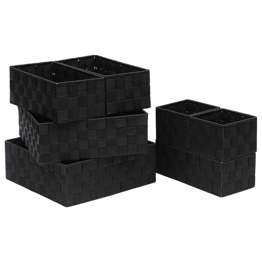 Boho Beige Storage Bin — Set of 7