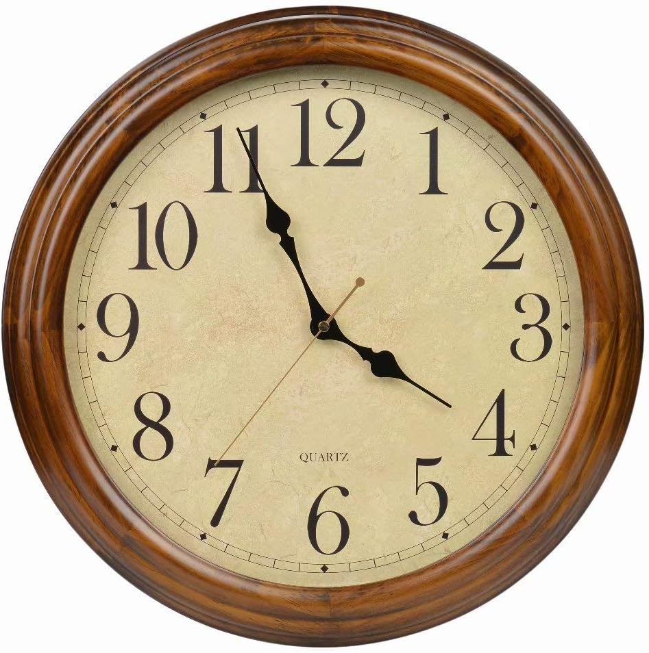 Wood Wall Clock — Medium
