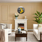 Battery Operated Blue Wall Clock — 20" - View 3